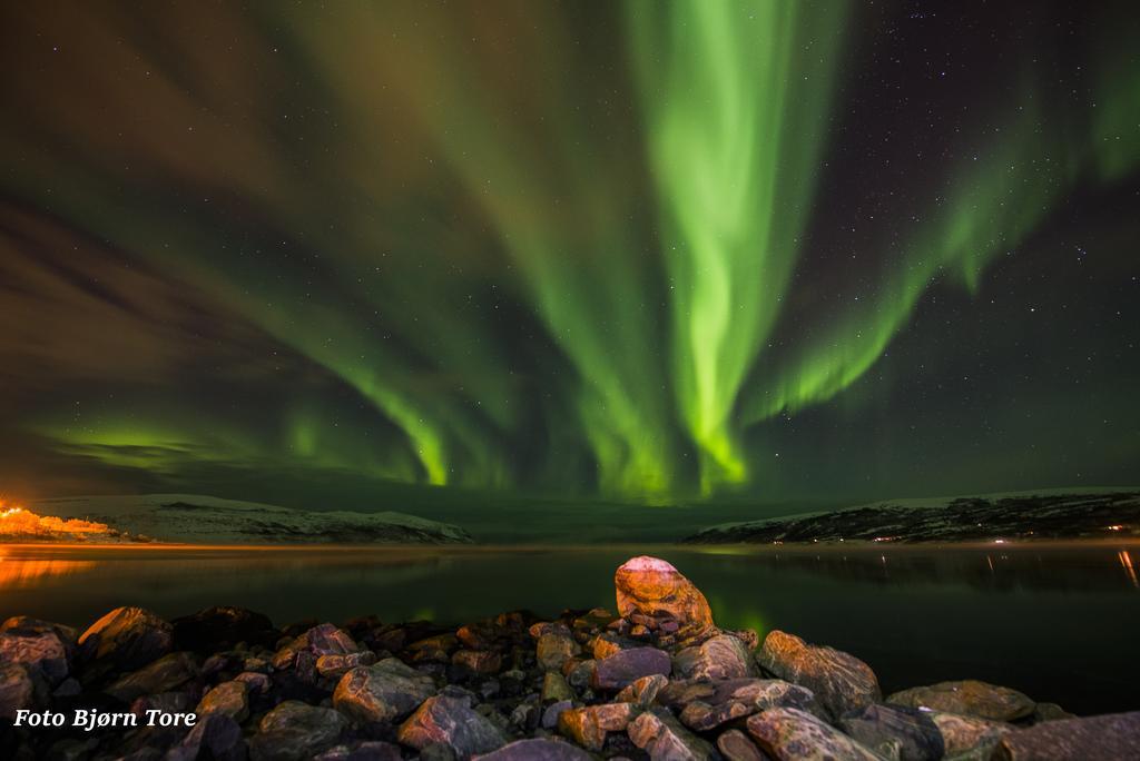 Olderfjord Turistsenter Hotel Russenes Bagian luar foto